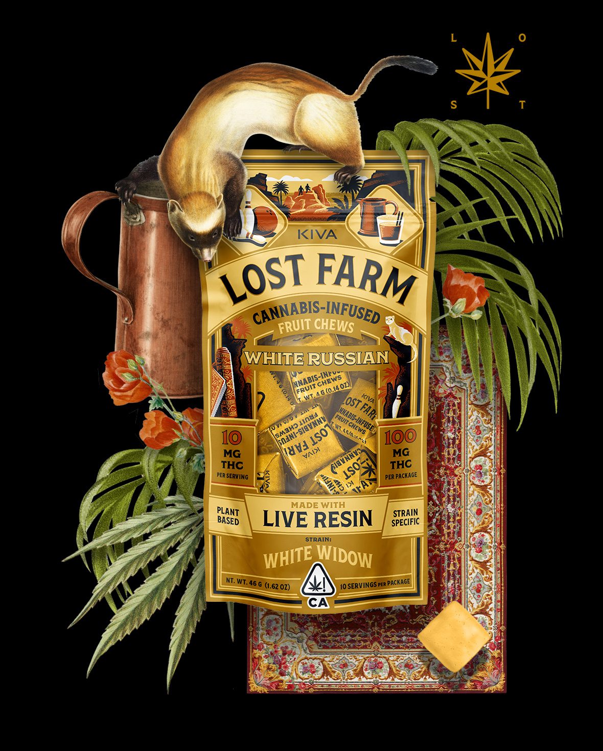 White Russian THC Chews