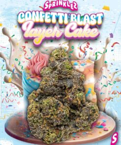 Confetti Blast 2K Layer Cake