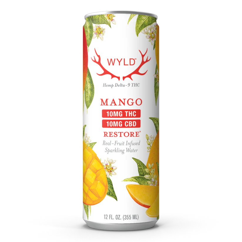 Mango THC:CBD Sparkling Water | Restore