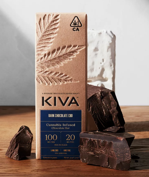 Kiva CBD Dark Chocolate