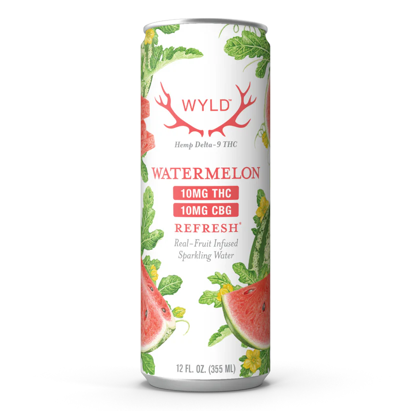 Watermelon THC:CBG Sparkling Water | Refresh