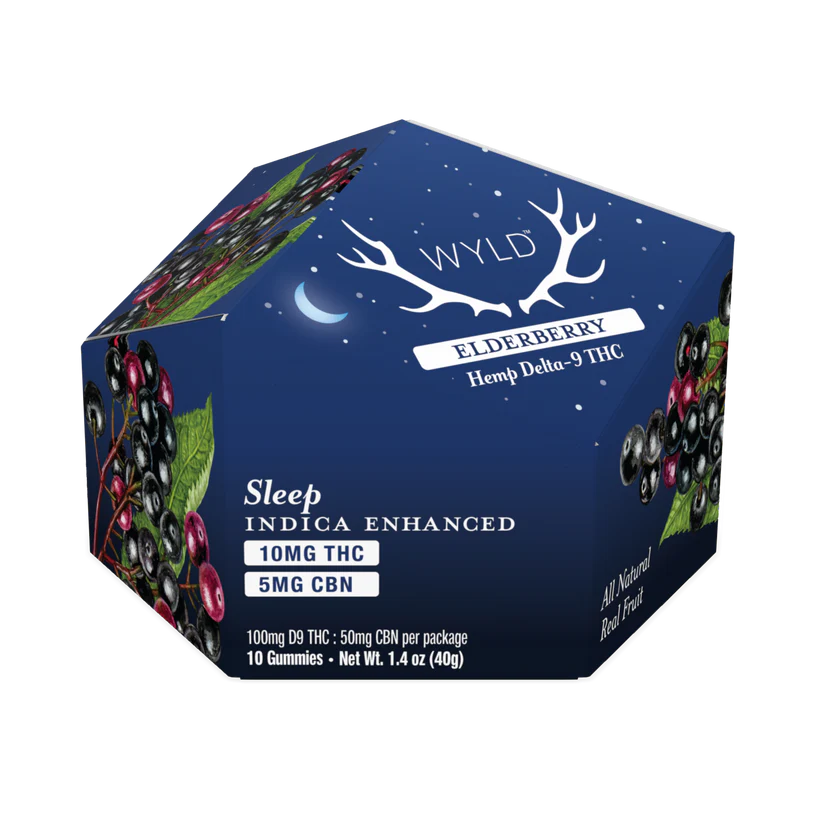 Elderberry 2:1 THC:CBN Gummies | Sleep