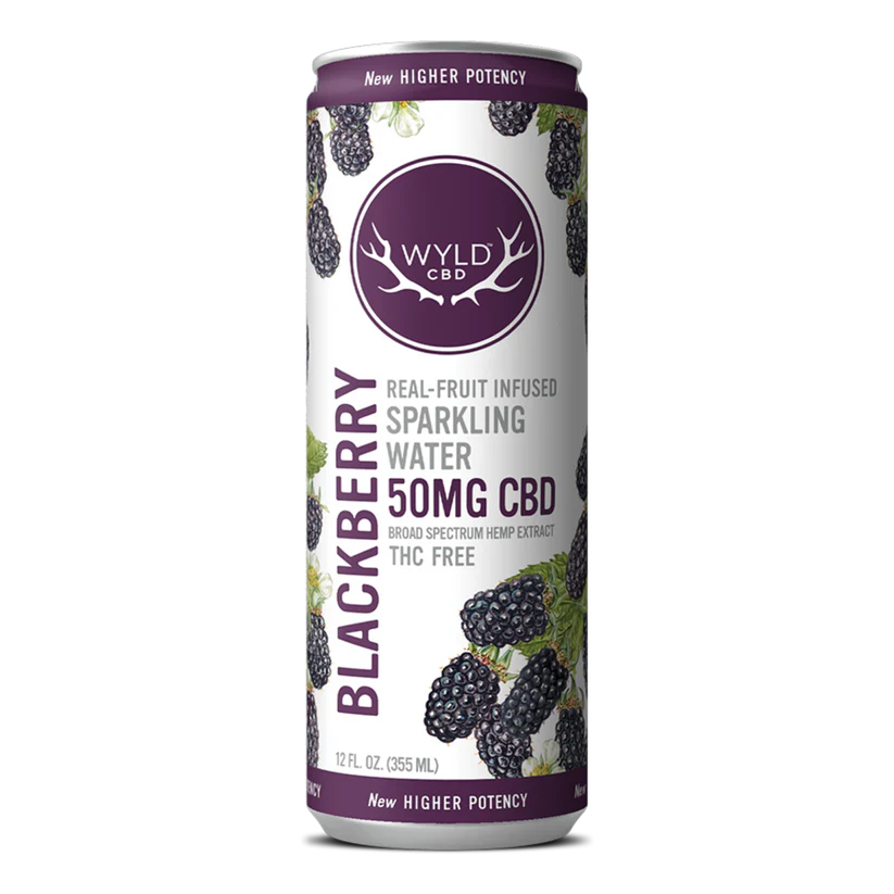 Blackberry CBD Sparkling Water | CBD-Only