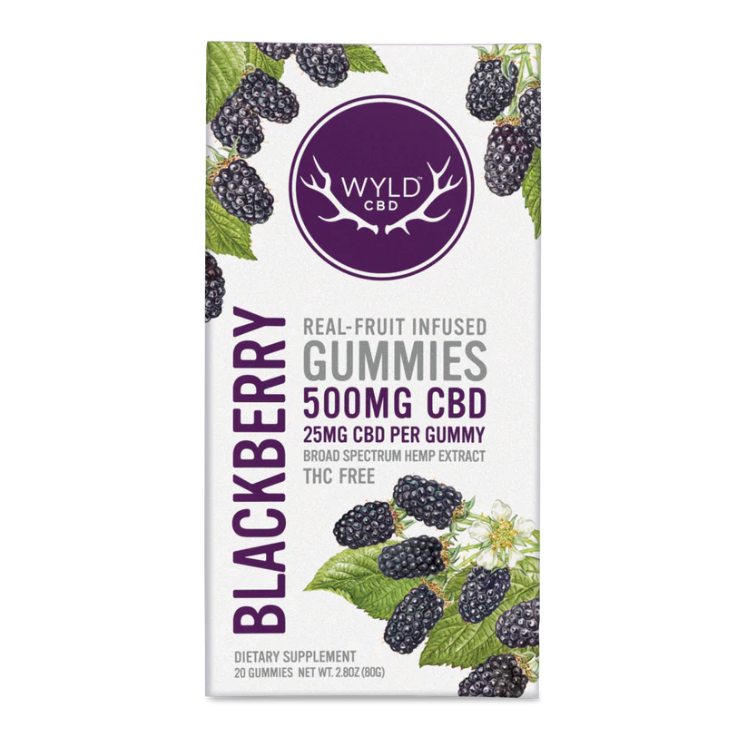 Blackberry CBD Gummies | CBD-Only
