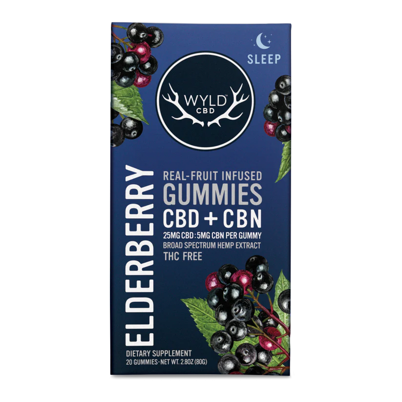 Elderberry CBD:CBN Gummies | CBD-Only